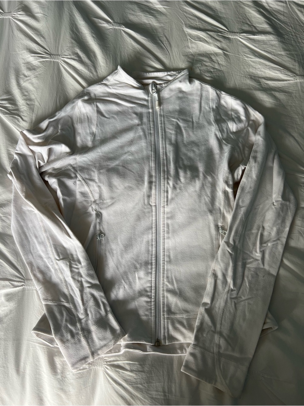Women’s White Lululemon Define Jacket Size 6